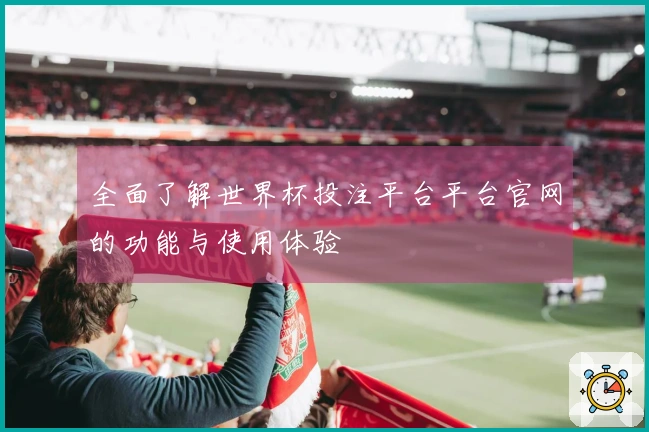 全面了解世界杯投注平台平台官网的功能与使用体验