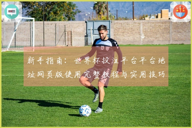 新手指南：世界杯投注平台平台地址网页版使用完整教程与实用技巧